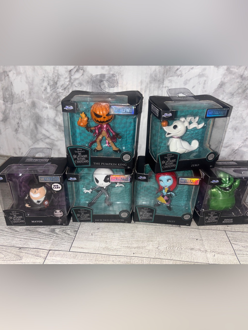 Nightmare before Christmas metal fogs figures new